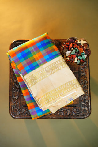 KANCHIPURAM PURE SILK HANDLOOM SAREE