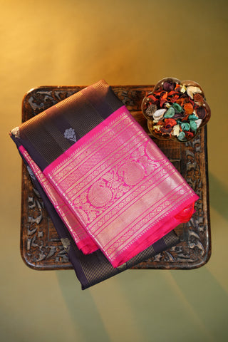 KANCHIPURAM PURE SILK HANDLOOM SAREE
