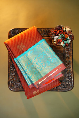 KANCHIPURAM PURE SILK HANDLOOM SAREE