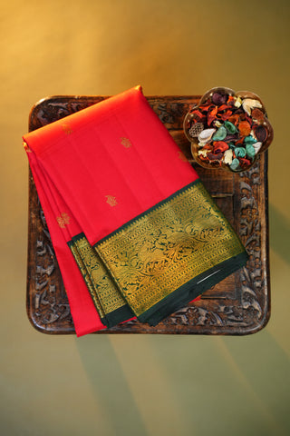 KANCHIPURAM PURE SILK HANDLOOM SAREE