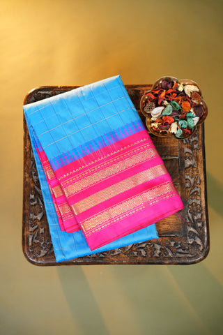 SEMI GADWAL SAREE
