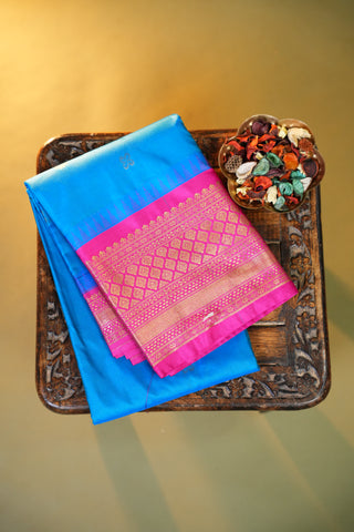 SEMI GADWAL SAREE