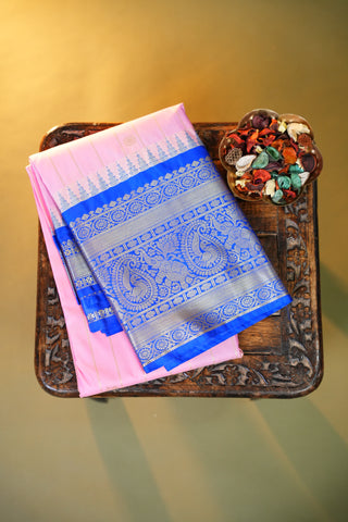 SEMI GADWAL SAREE