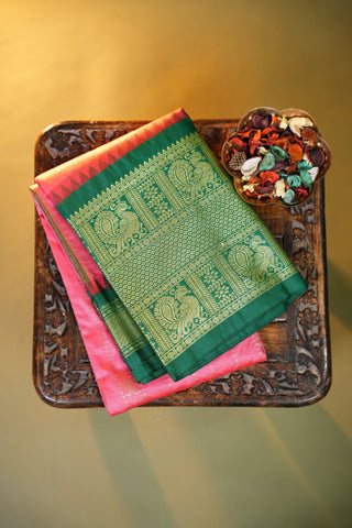 SEMI GADWAL SAREE