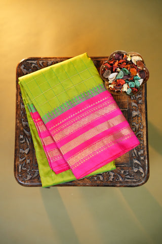 SEMI GADWAL SAREE