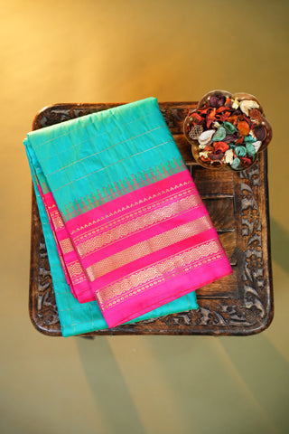 SEMI GADWAL SAREE