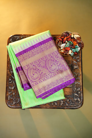 SEMI GADWAL SAREE