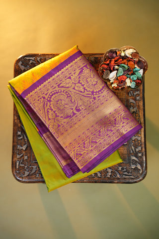 SEMI GADWAL SAREE