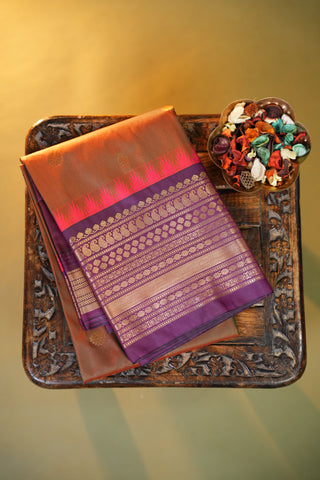 SEMI GADWAL SAREE