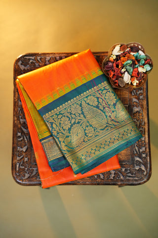 SEMI GADWAL SAREE