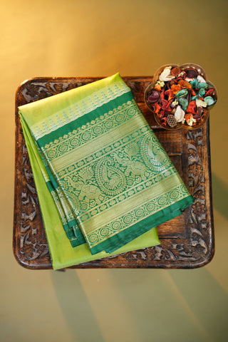SEMI GADWAL SAREE