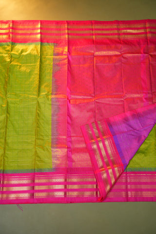 SEMI GADWAL SAREE