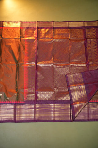 SEMI GADWAL SAREE