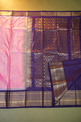 SEMI GADWAL SAREE