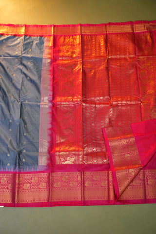 SEMI GADWAL SAREE