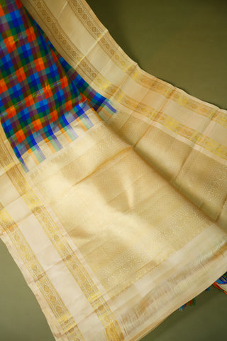 KANCHIPURAM PURE SILK HANDLOOM SAREE