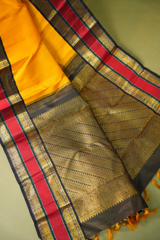 KANCHIPURAM PURE SILK HANDLOOM SAREE