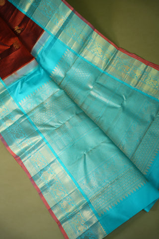 KANCHIPURAM PURE SILK HANDLOOM SAREE
