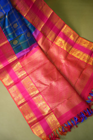 KANCHIPURAM PURE SILK HANDLOOM SAREE