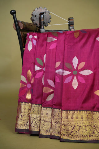 VENKATAGIRI PURE SILK HANDLOOM SAREE