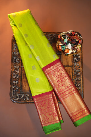 EXCLUSIVE GADWAL TISSUE PURE SILK HANDLOOM SAREE