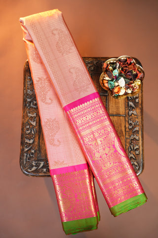 GADWAL PURE SILK HANDLOOM BROCADE SAREE