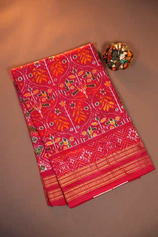 POCHAMPALLY PURE SILK HANDLOOM SAREE
