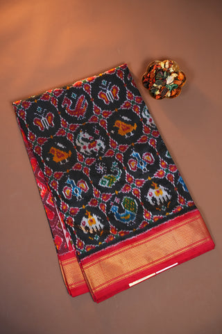 POCHAMPALLY PURE SILK HANDLOOM SAREE