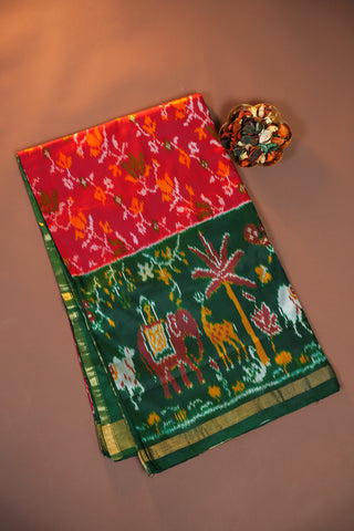 POCHAMPALLY PURE SILK HANDLOOM SAREE