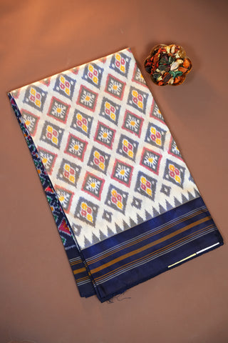 POCHAMPALLY PURE SILK HANDLOOM SAREE
