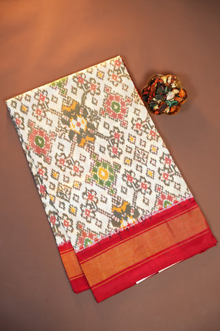 POCHAMPALLY PURE SILK HANDLOOM SAREE