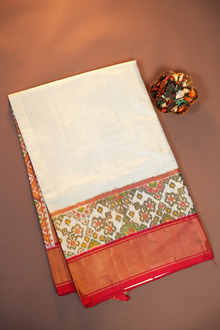 POCHAMPALLY PURE TISSUE HANDLOOM SAREE