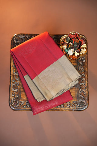 KANCHIPURAM PURE SILK HANDLOOM SAREE