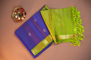 KANCHIPURAM HANDLOOM SOFT SILK SAREE