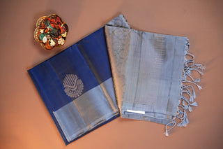 KANCHIPURAM HANDLOOM SOFT SILK SAREE