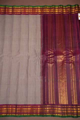 GADWAL PURE COTTON SMALL BORDER SAREE