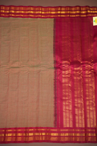 GADWAL PURE COTTON SMALL BORDER SAREE