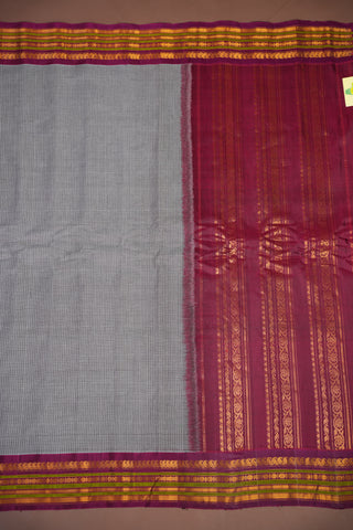 GADWAL PURE COTTON SMALL BORDER SAREE