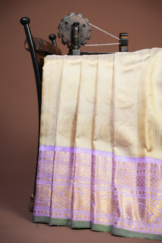 GADWAL PURE SILK HANDLOOM BROCADE SAREE