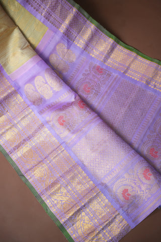 GADWAL PURE SILK HANDLOOM BROCADE SAREE