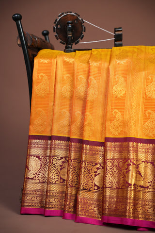 GADWAL PURE SILK HANDLOOM BROCADE SAREE