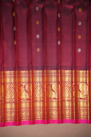 GADWAL PURE SILK HANDLOOM BROCADE SAREE