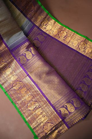 GADWAL PURE SILK HANDLOOM BROCADE SAREE