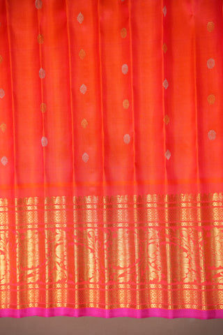 GADWAL PURE SILK HANDLOOM BROCADE SAREE