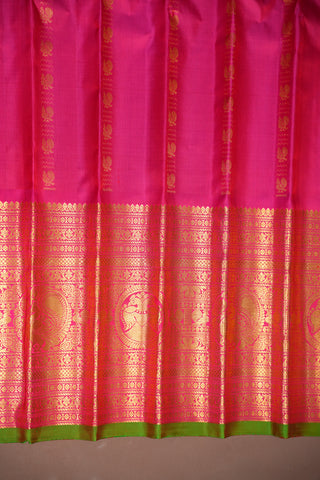 GADWAL PURE SILK HANDLOOM BROCADE SAREE