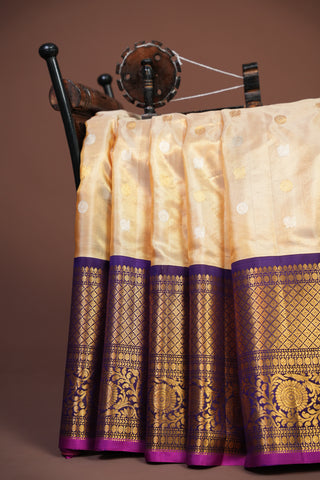 EXCLUSIVE GADWAL TISSUE PURE SILK HANDLOOM SAREE