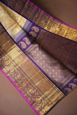 EXCLUSIVE GADWAL TISSUE PURE SILK HANDLOOM SAREE