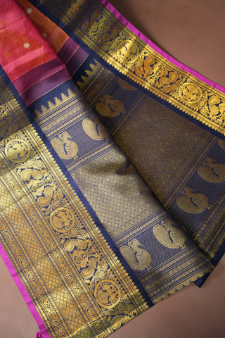 EXCLUSIVE GADWAL TISSUE PURE SILK HANDLOOM SAREE
