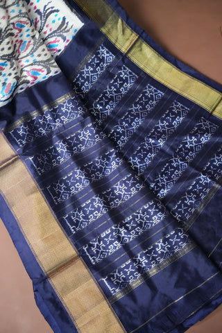 POCHAMPALLY PURE SILK HANDLOOM SAREE