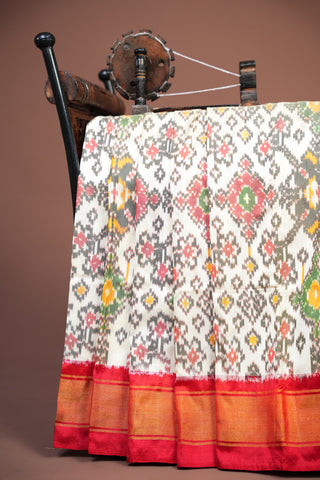 POCHAMPALLY PURE SILK HANDLOOM SAREE